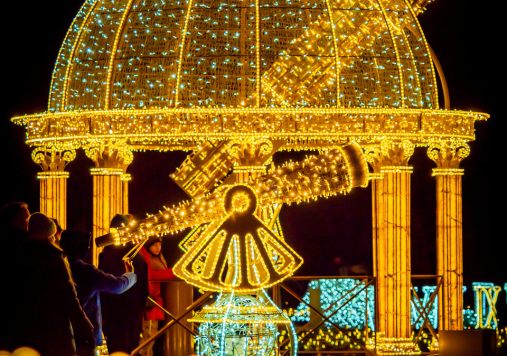 Instalacje Królewskiego Ogrodu Światła