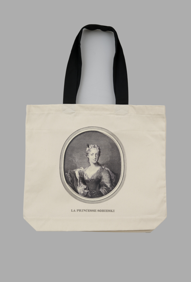 Torba bawełniana z wizerunkiem Marii Klementyny Sobieskiej