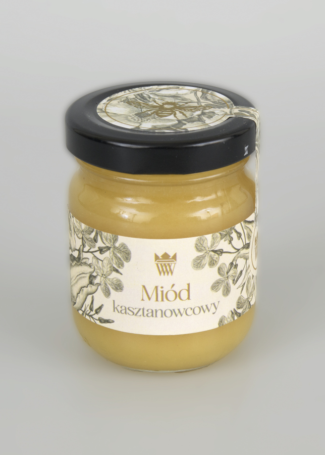 Miód nektarowy wielokwiatowy (dominuje kasztanowiec)